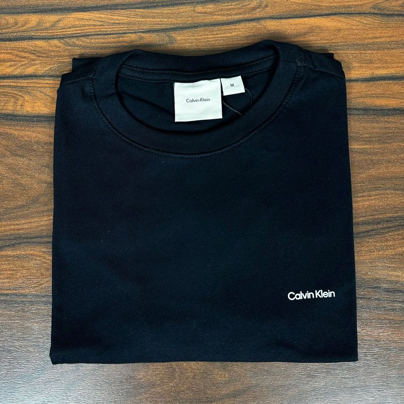Camiseta CK Preto - A-7034 - PORTAL DROP - ATACADO