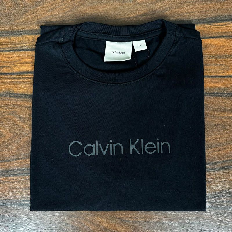 Camiseta CK Preto - A-7036 - PORTAL DROP - ATACADO