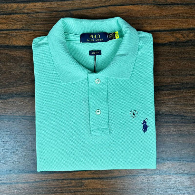 Polo PRL Verde - A-7058 - PORTAL DROP - ATACADO