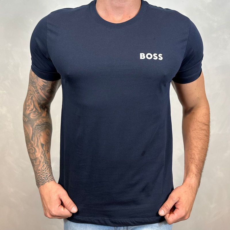 Camiseta HB Azul Marinho⭐ - B-2337 - PORTAL DROP - ATACADO