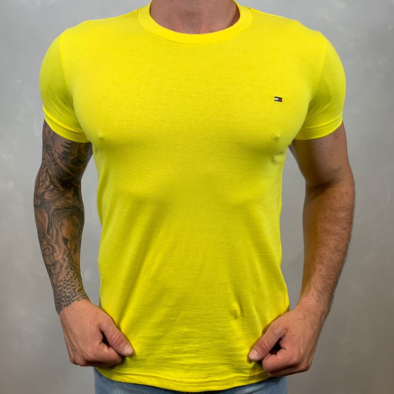 Camiseta Th Amarelo - C-2797 - PORTAL DROP - ATACADO