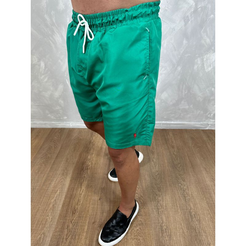 Bermuda Short PRL Verde ⭐ - 3587 - PORTAL DROP - ATACADO