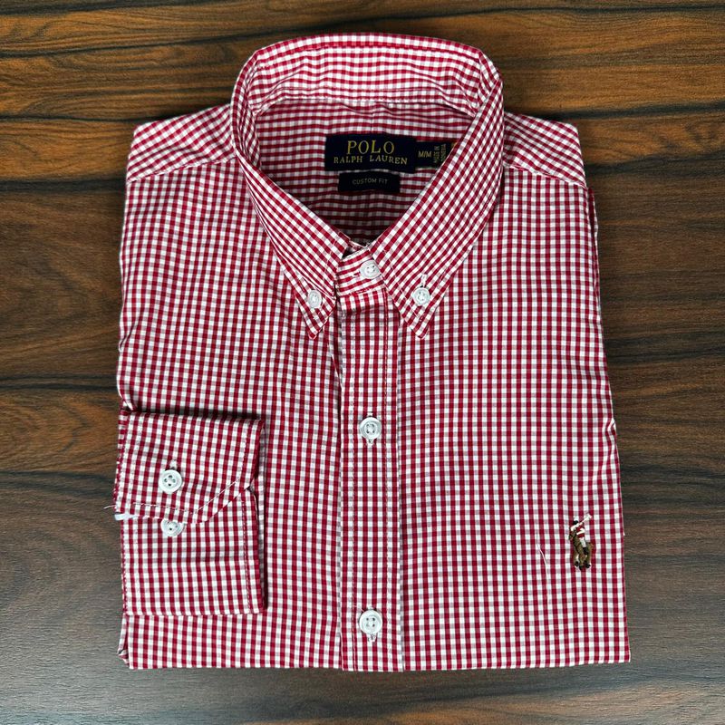 Camisa Manga Longa PRL Xadrez - 43433 - PORTAL DROP - ATACADO