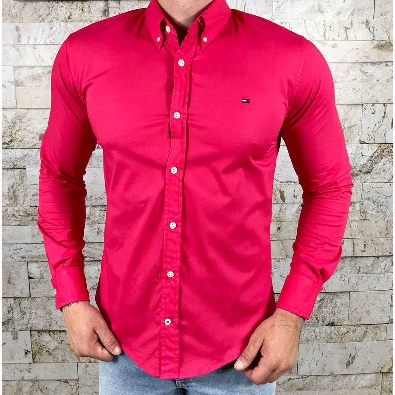 Camisa Manga Longa TH Pink ⭐ - 40169 - PORTAL DROP - ATACADO