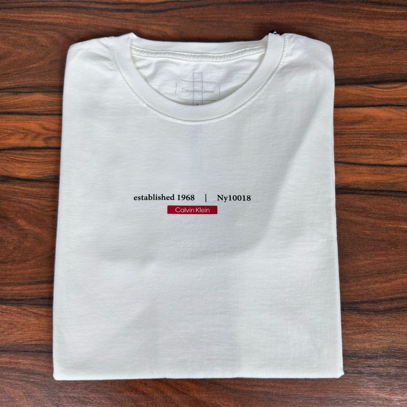 Camiseta CK DFC Branco - 8757 - PORTAL DROP - ATACADO