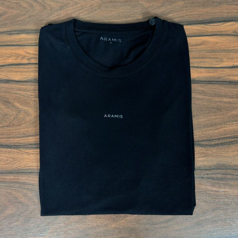 Camiseta Aramis Preto - 8767 - PORTAL DROP - ATACADO