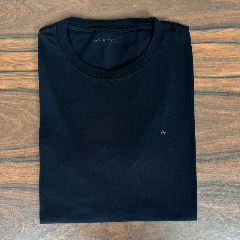 Camiseta Aramis Preto - 8769 - PORTAL DROP - ATACADO