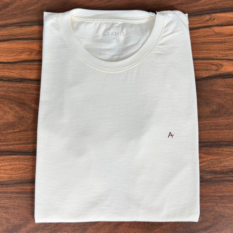 Camiseta Aramis Branco - 8770 - PORTAL DROP - ATACADO
