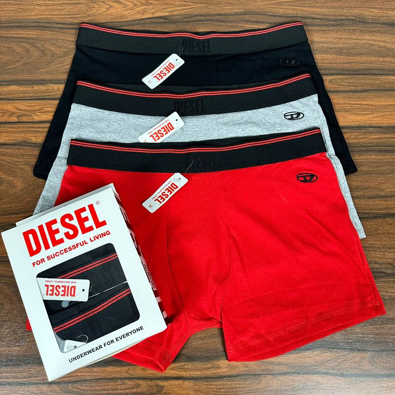 Kit 3 Cuecas Diesel - 8139 - PORTAL DROP - ATACADO