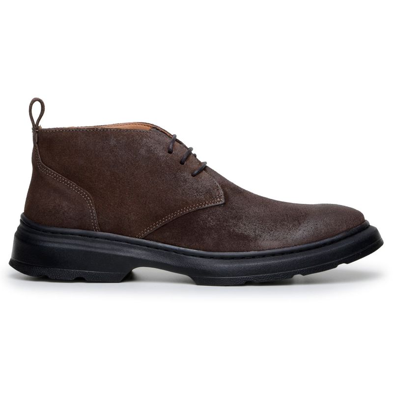 Bota Casual Masculina CNS Xtra Camurça Montenegro Terra