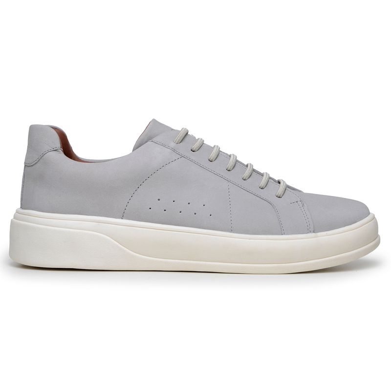 Tênis Casual Masculino CNS 601 Nobuck OFF-WHITE