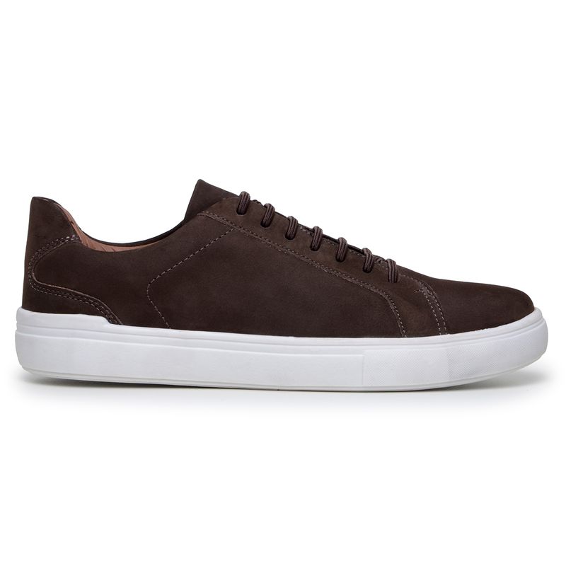 Tênis Casual Masculino CNS LONDRES 515 Nobuck Café