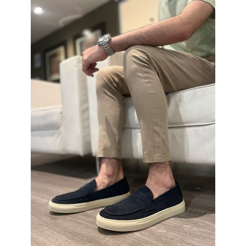 Cns Sapatos Homem Casual Sapato Casual Masculino CNS Navy CNS Calçados