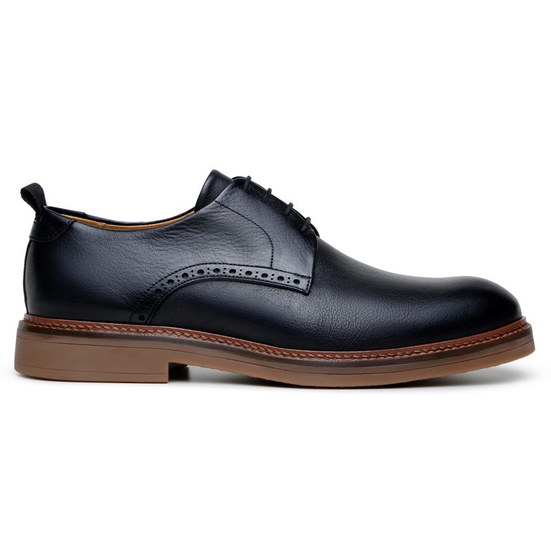 Sapato Casual Masculino Derby CNS Novak-02 Preto