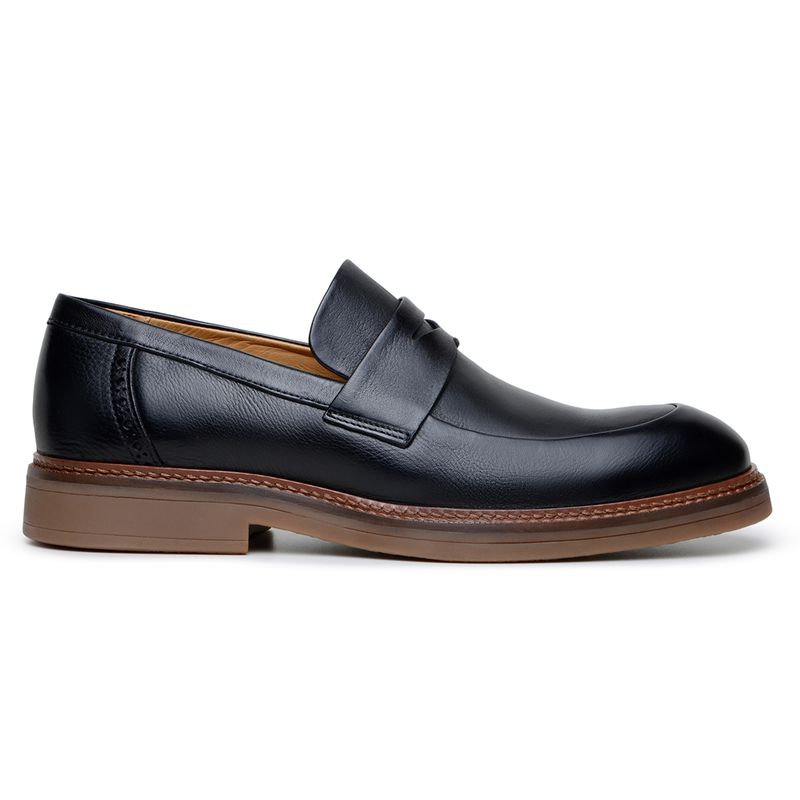 Sapato Casual Masculino Loafer CNS Novak-03 Floater Preto