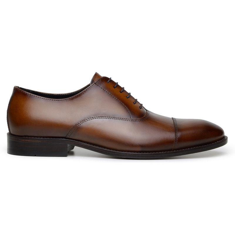 Sapato Social Masculino Derby CNS Austin 17358 Camel 