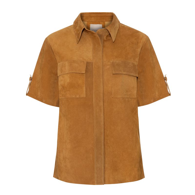 Camisa Elis em Camurça - CORO SHOP