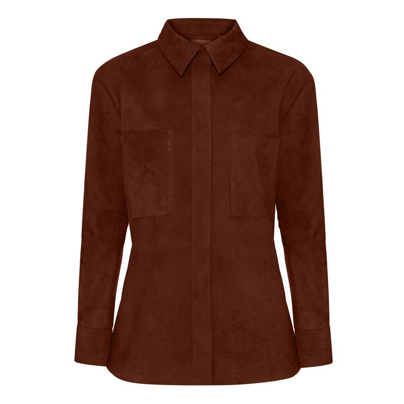 Camisa Yolanda em Camurça - CORO SHOP