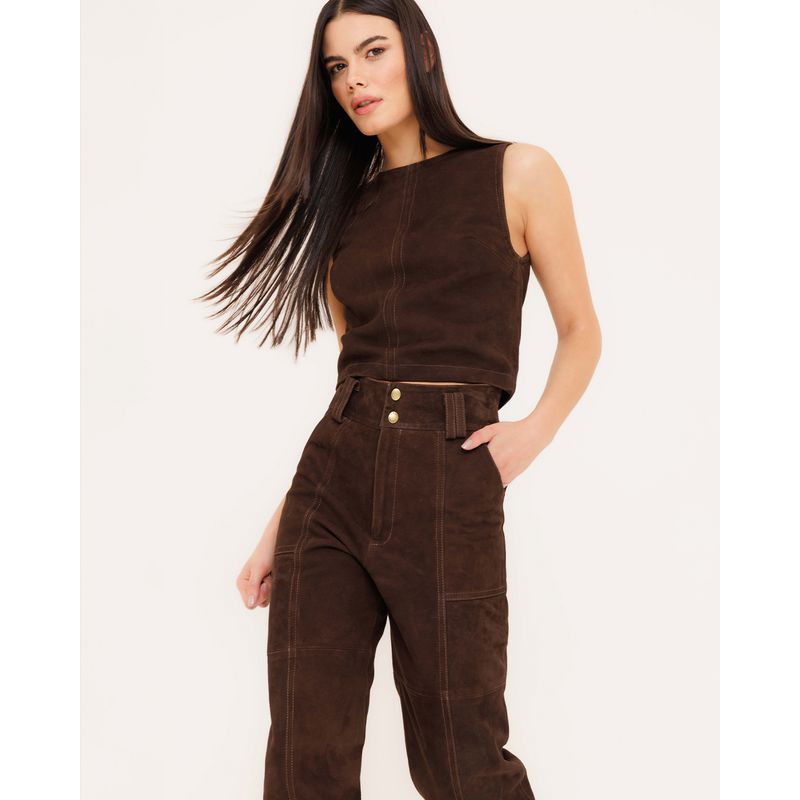Calça Kika em Camurça - CORO SHOP