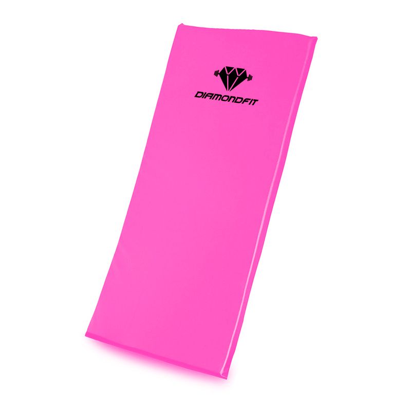 Colchonete de Academia Rosa Espuma Macia Fitness A... - Diamond Fit
