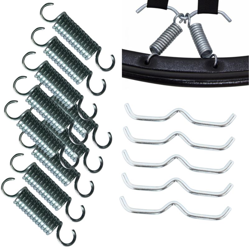 Kit 10 Molas + 5 Gancho Bigode W Reforçado Para Mi... - Diamond Fit