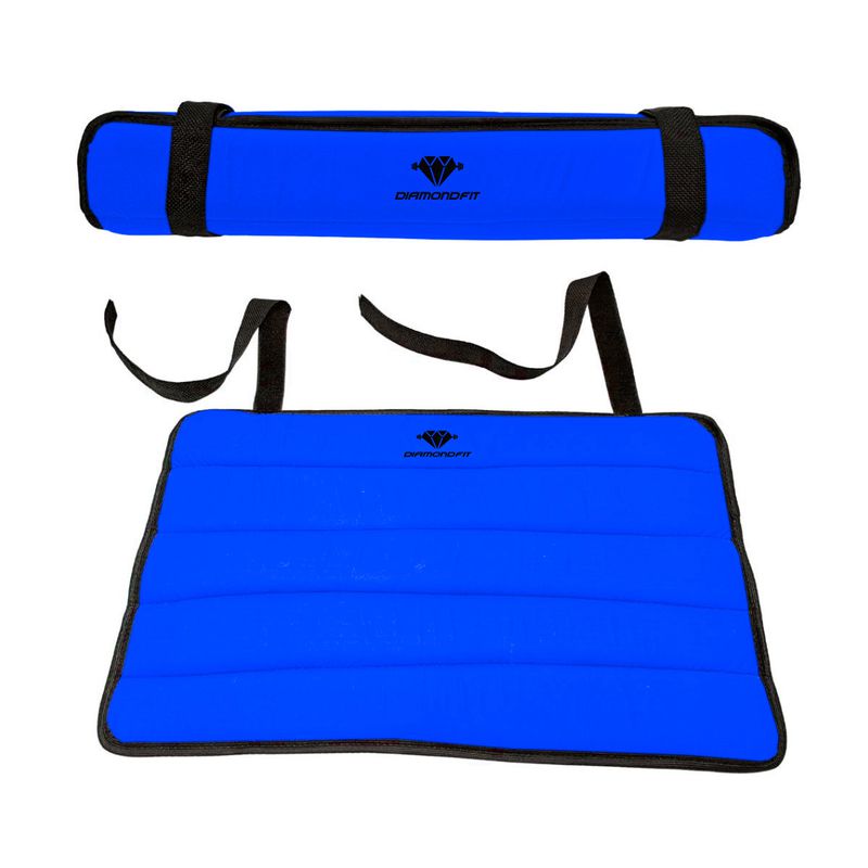 Protetor de Barra para Academia Azul - Diamond Fit