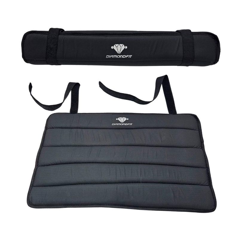 Protetor de Barra para Academia Preto - Diamond Fit