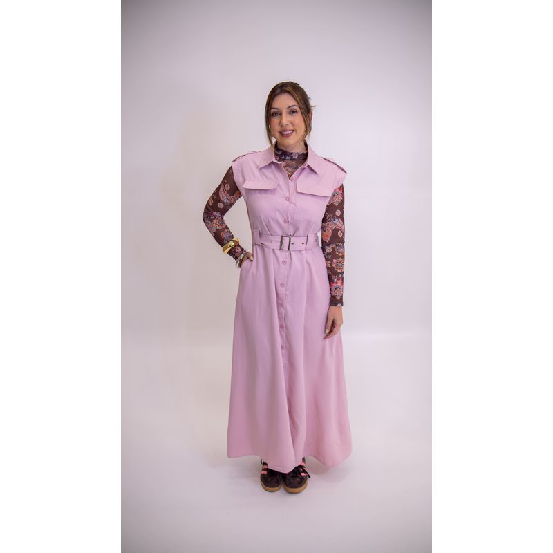 VESTIDO DOLCE ROSA CLARO