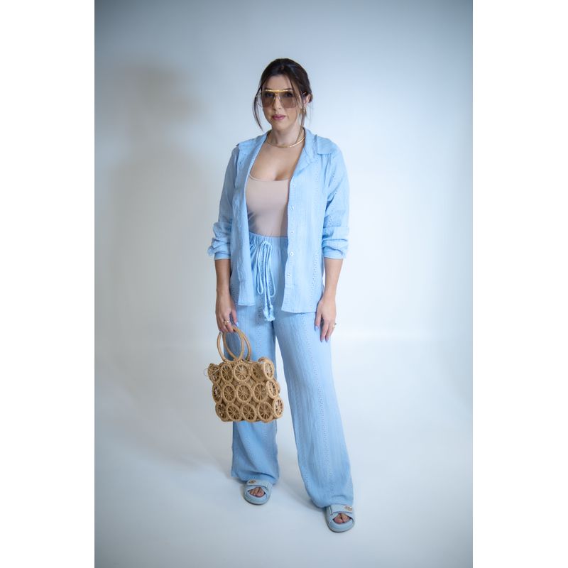 CONJUNTO LÍGORA AZUL CLARO