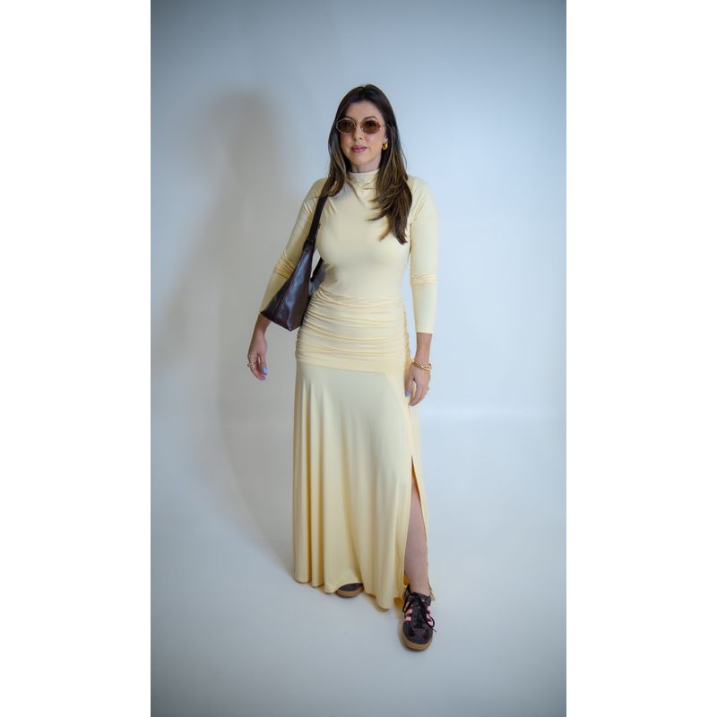 VESTIDO BIA AMARELO