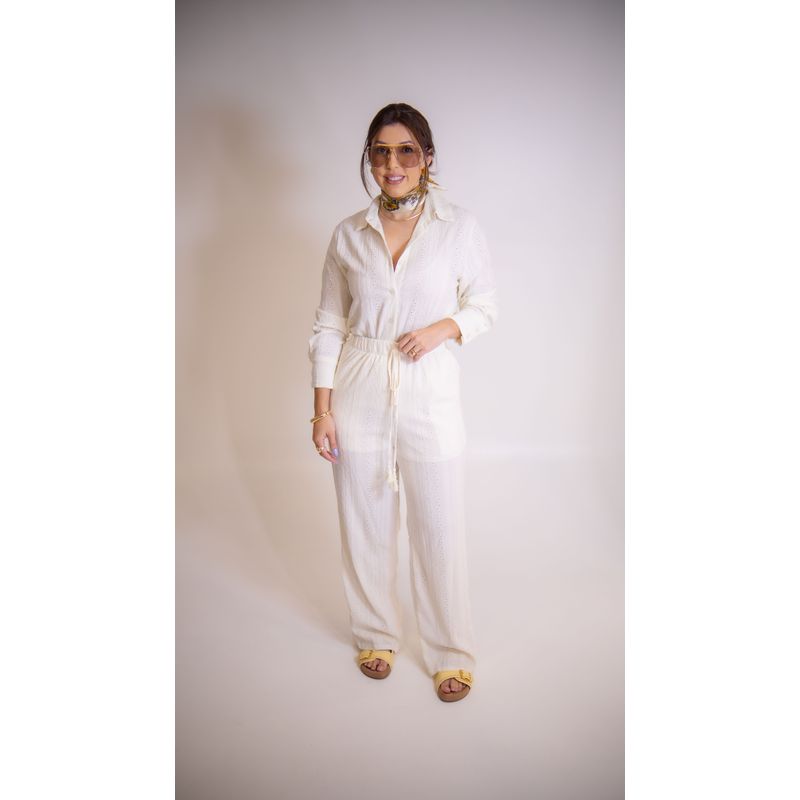 CONJUNTO LÍGORA OFF WHITE