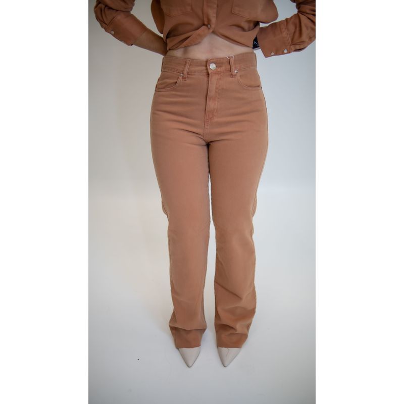 CALÇA JEANS CAROL MOCA MOUSSE