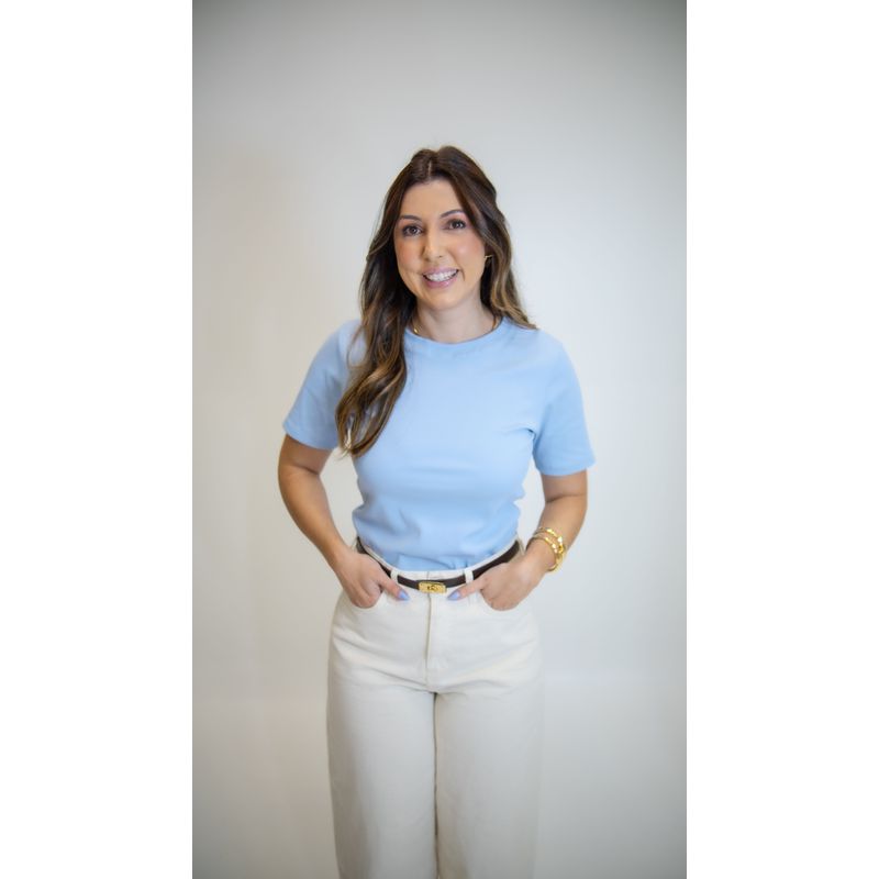 BLUSA LEONA AZUL