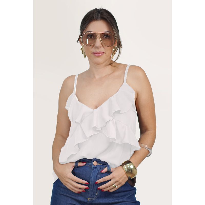 BLUSA ANNELISE BRANCA