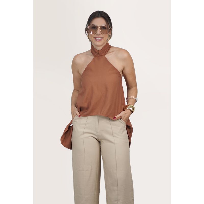 BLUSA IVONNE MARROM