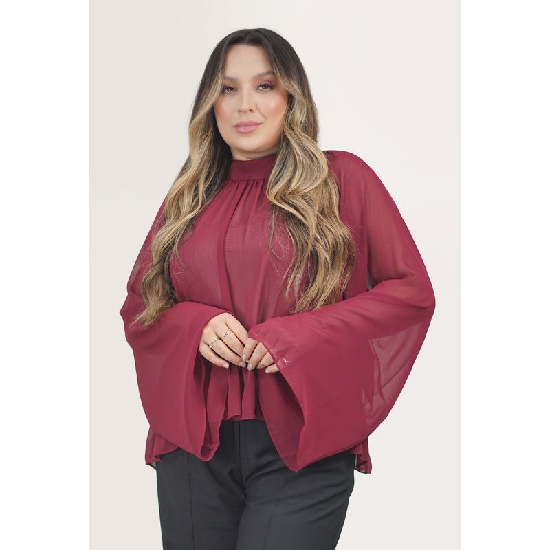 BLUSA RENATA VINHO