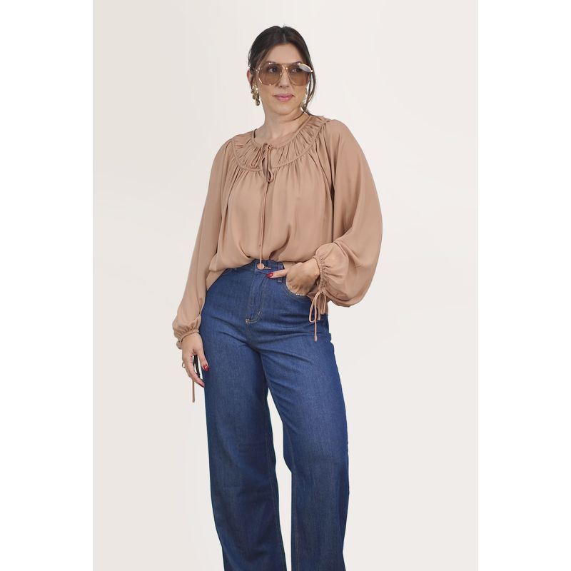 BLUSA SYBILLE MARROM