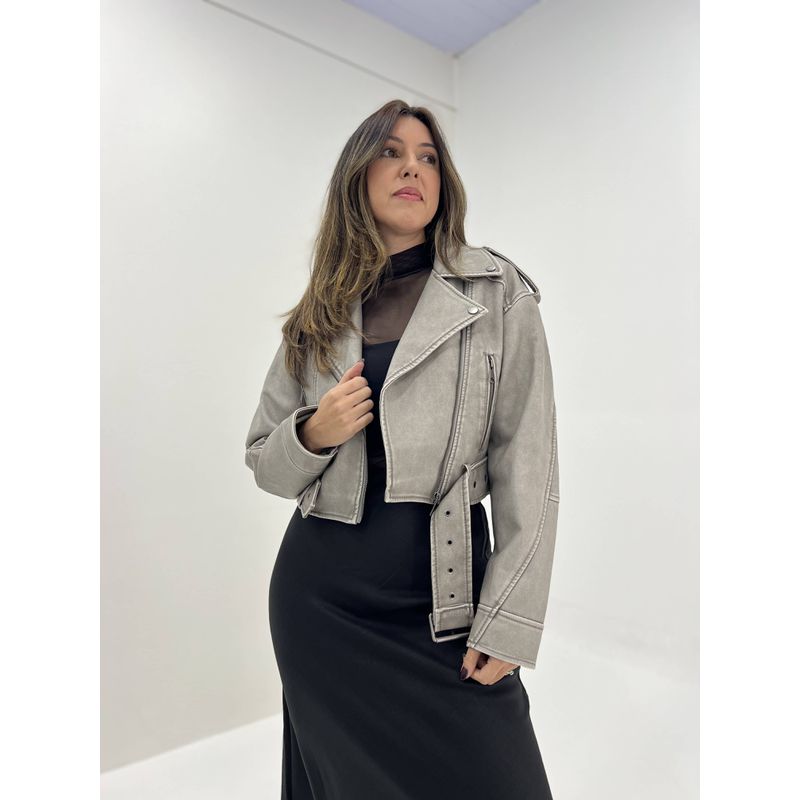 JAQUETA AURORA CINZA CLARO