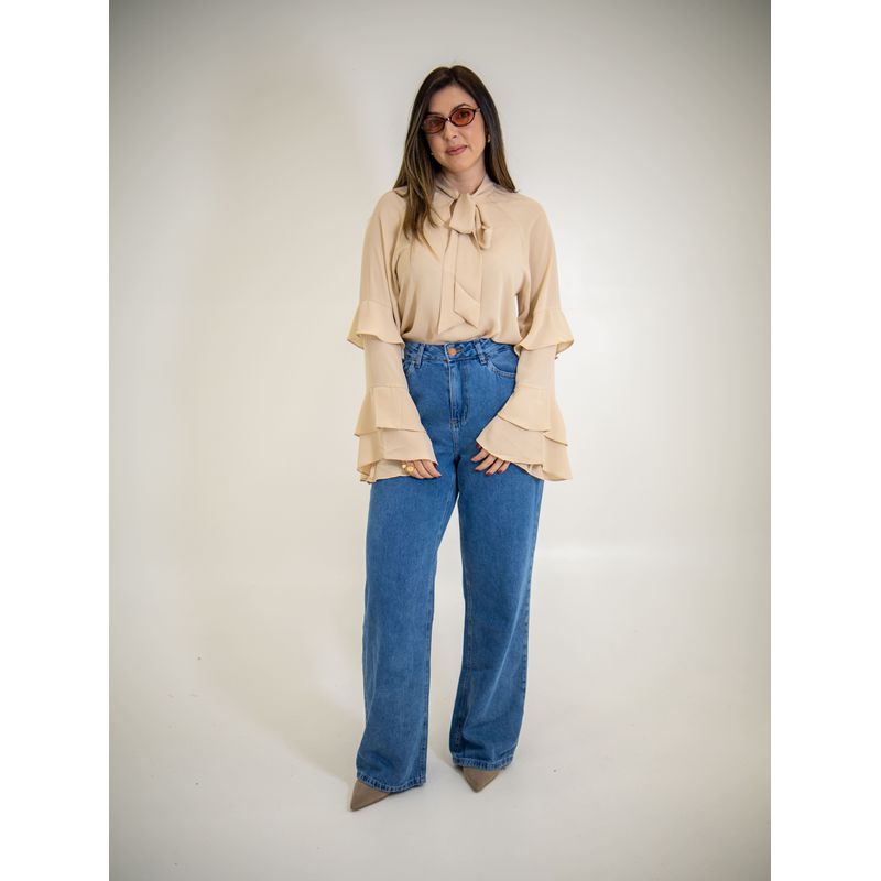 BLUSA SORELLE BEGE