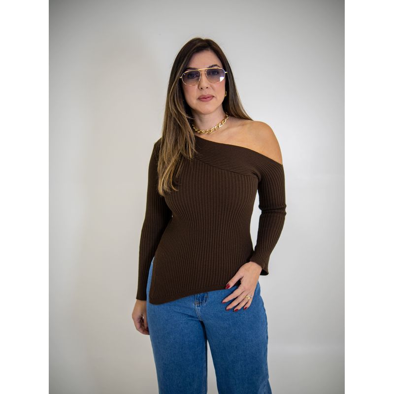 BLUSA AMARA MARROM