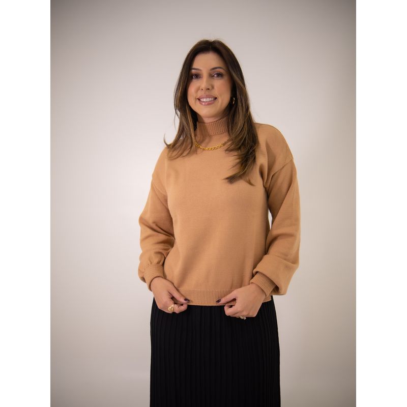 BLUSA LORRAINE BEGE