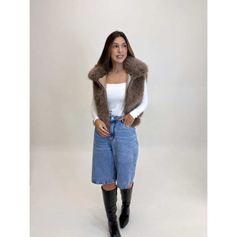 COLETE DE PELO MAJU FENDI