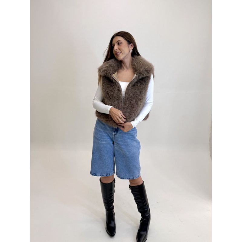 COLETE DE PELO MAJU FENDI