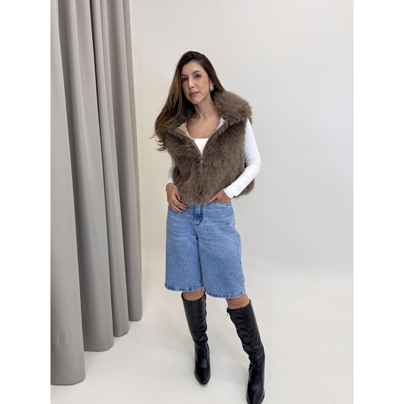 COLETE DE PELO MAJU FENDI