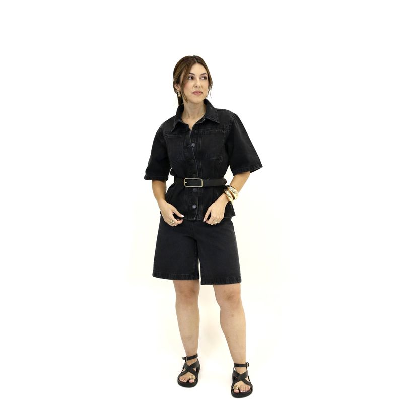 BERMUDA JEANS HELENA PRETO