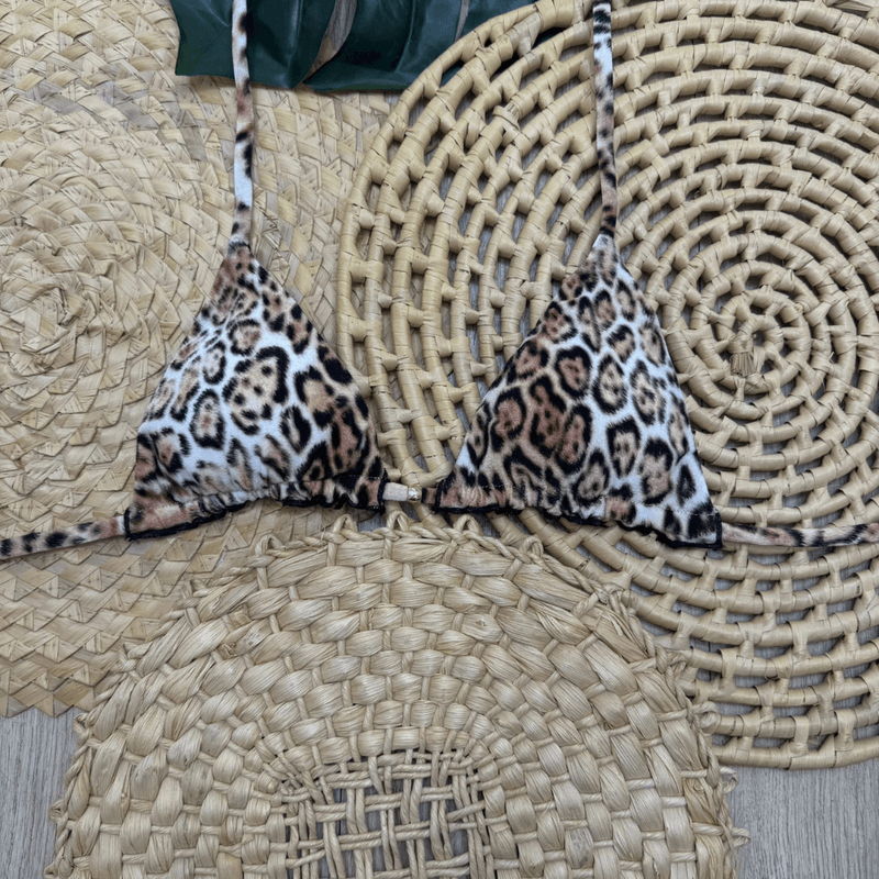 busto gabi onça veludo - Ella Moda Praia