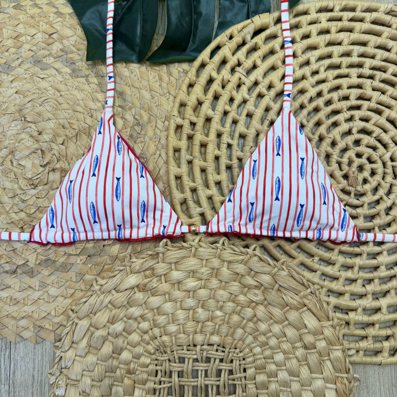 busto gabi peixinho vermelho - Ella Moda Praia