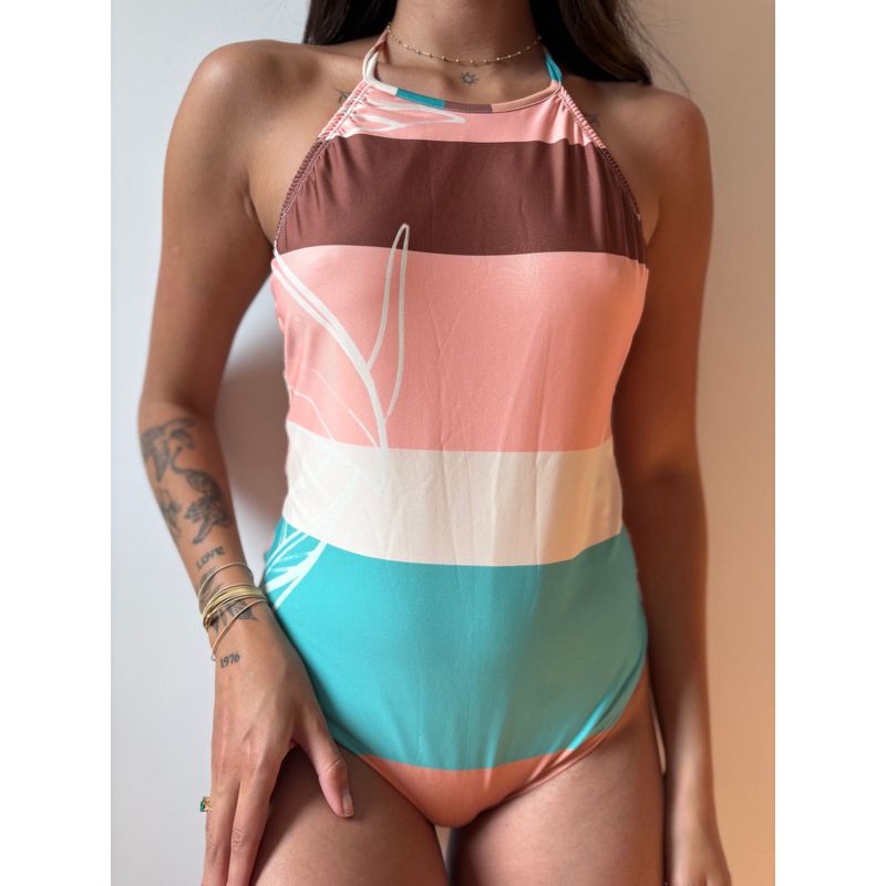 maio body tereza folhas - 4005665 - Ella Moda Praia