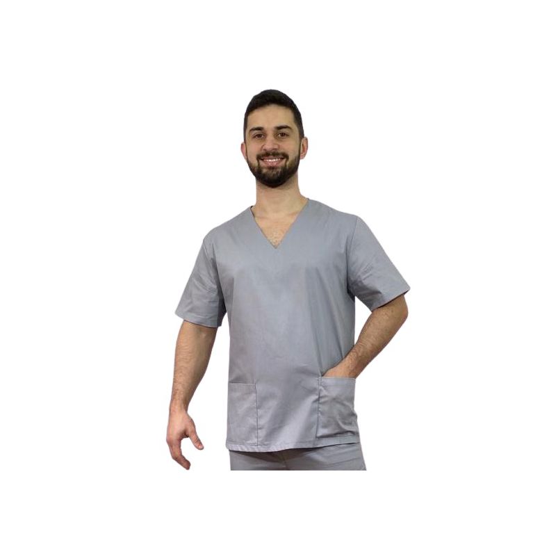 Scrub Tradicional Masculino - Cinza (Blusa Avulsa)