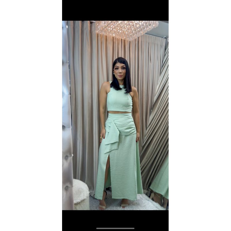 Conjunto Natália verde